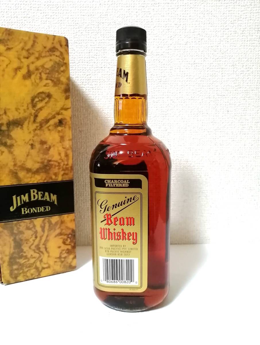 JIM BEAM ジムビーム NUMBER 12 FORMULA BONDED ボンデッド 1000ml 100 PROOF 未開封 箱付き_画像4