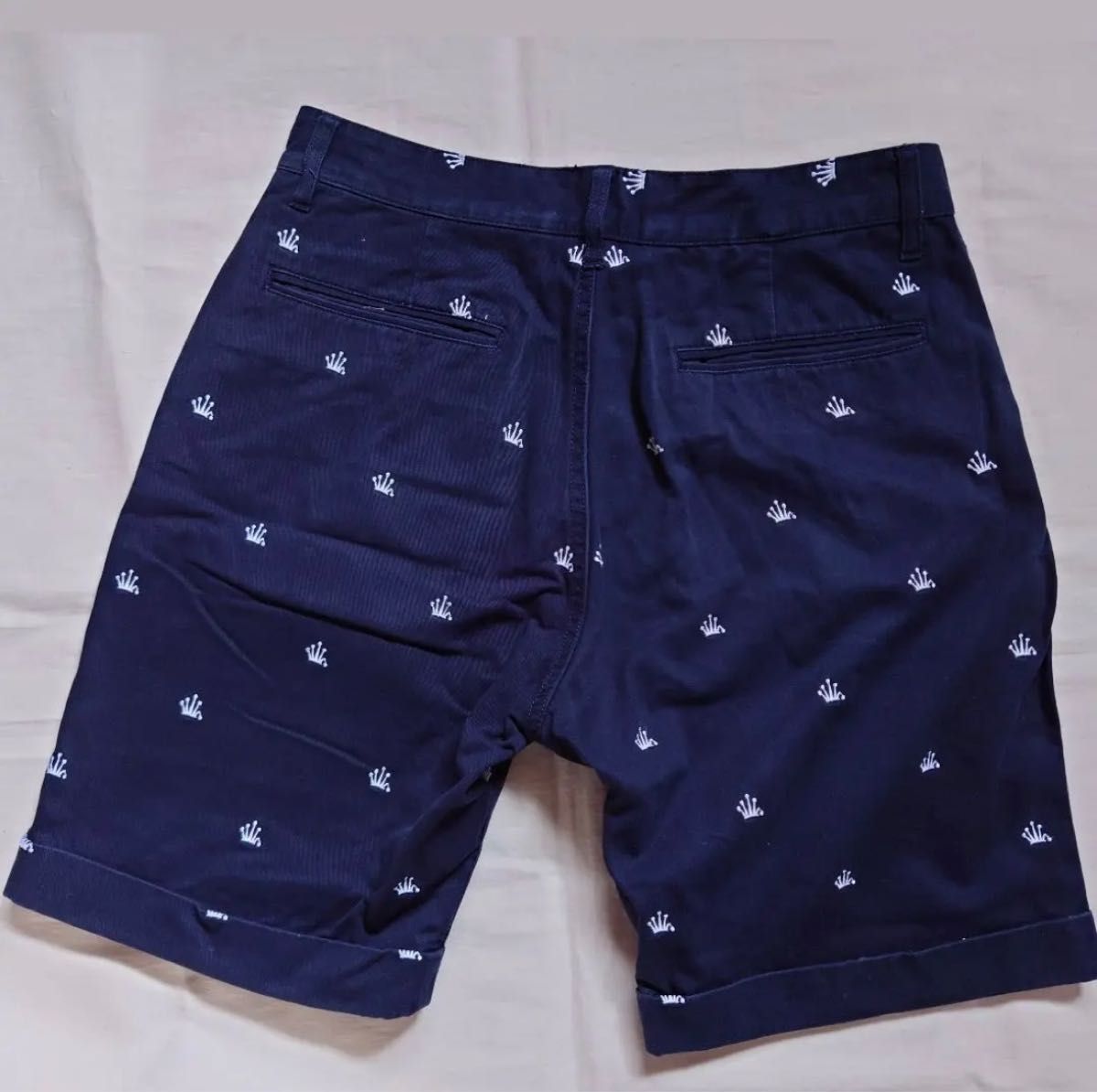 STUSSY ステューシー クラウン 総柄 ショートパンツ ハーフ STUSSY ステューシー クラウン 総柄 ショートパンツ ハーフ