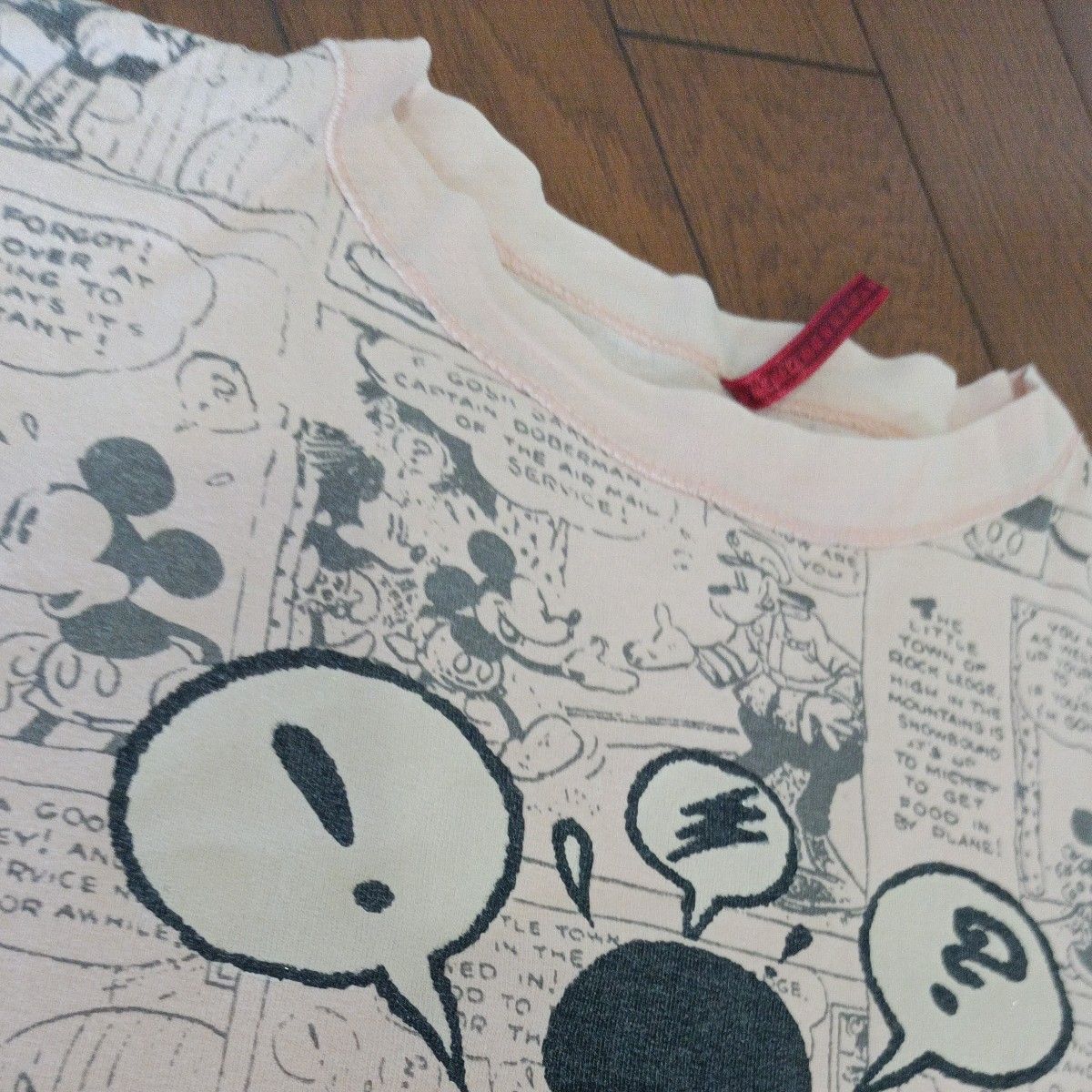 半袖Tシャツ ディズニー プリントTシャツ Disney 総柄 ミッキー