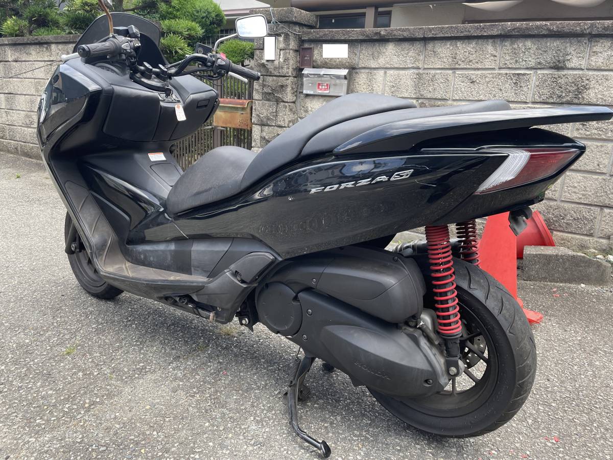 フォルツァSi SiA 250cc　MF12 書類、鍵付き 右転倒車_画像3