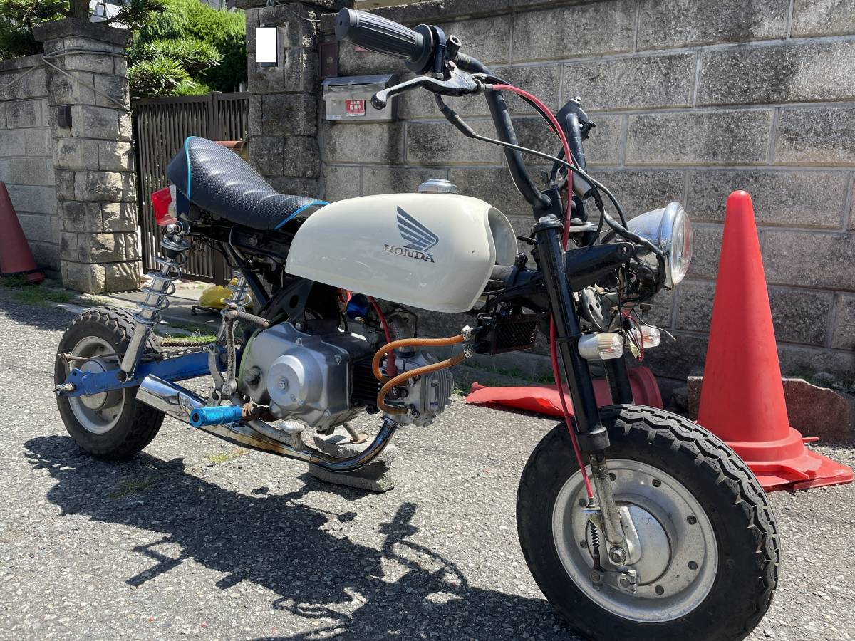 Z５０JE型モンキーエンジン搭載　キットバイク ロンスイ　モンキー 風 ５０ｃｃ 鍵付き 　検）モンキー　ゴリラ　エイプ_画像1