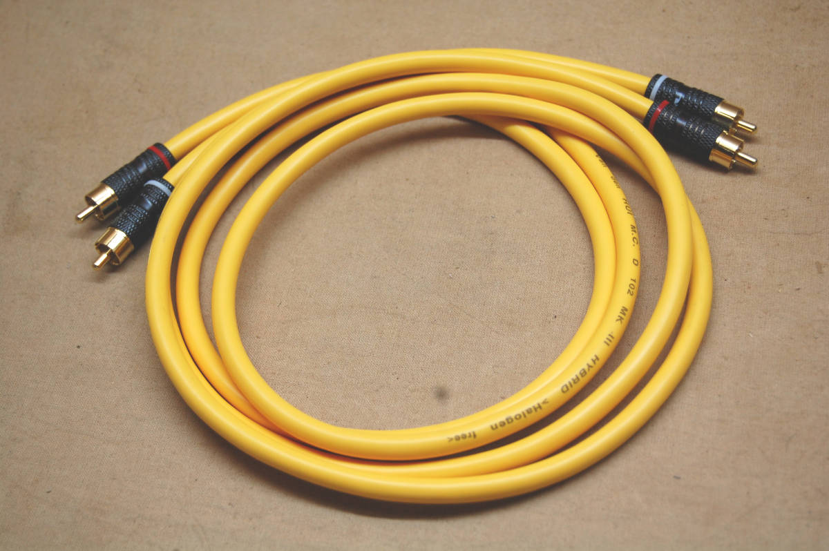 正規代理店 Van pair(新規製作品) NEW Cables Interconnect Audio RCA Hybrid Plated Silver with Copper M.C.D102MKIII Hul Den RCAケーブル 正規代理店 Van pair(新規製作品) NEW Cables Interconnect Audio RCA Hybrid Plated Silver with Copper M.C.D102MKIII Hul Den RCAケーブル