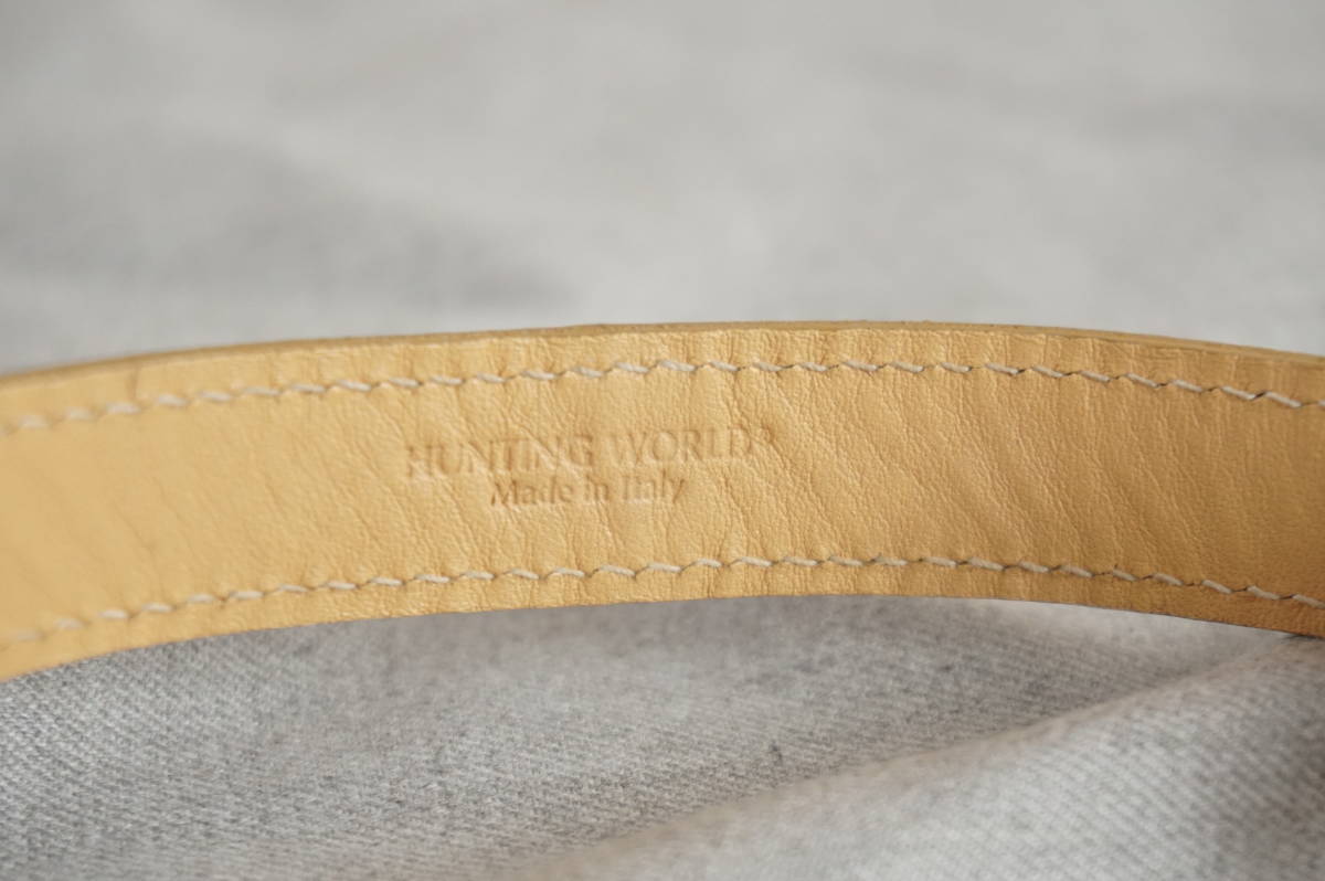 HUNTING WORLD/ Hunting World * leather bracele * leather band 