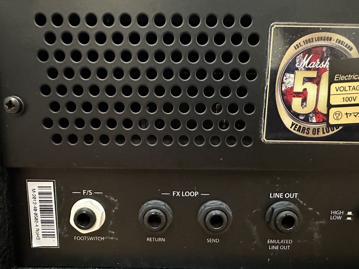 美品 Marshall JCM2000 DSL-1 50周年記念 限定モデルMade in England
