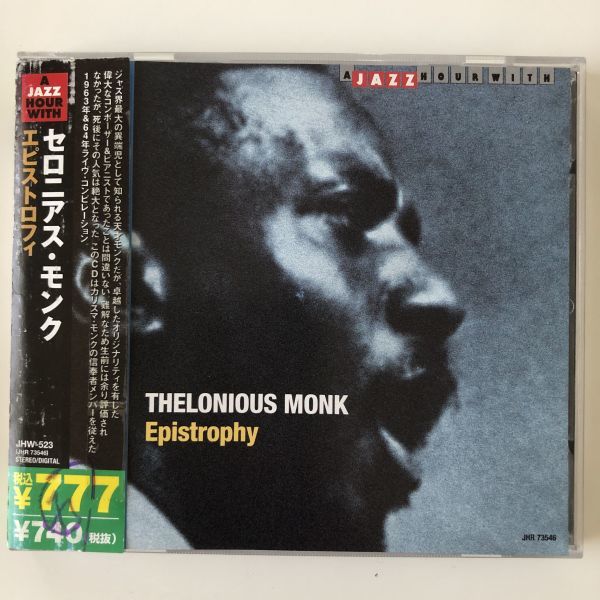 B18027　CD（中古）輸入盤　エピストロフィ　セロニアス・モンク_画像1
