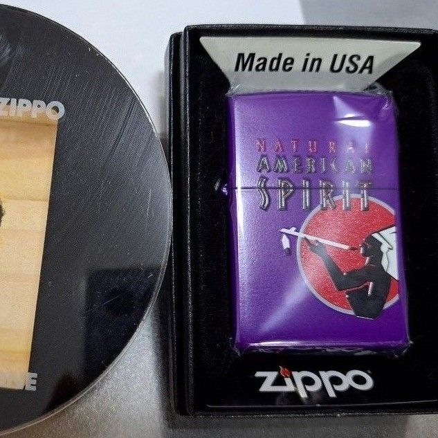 zippo アメリカンスピリット 2016年製アメジスト(限定2500個・未開封・未使用品)