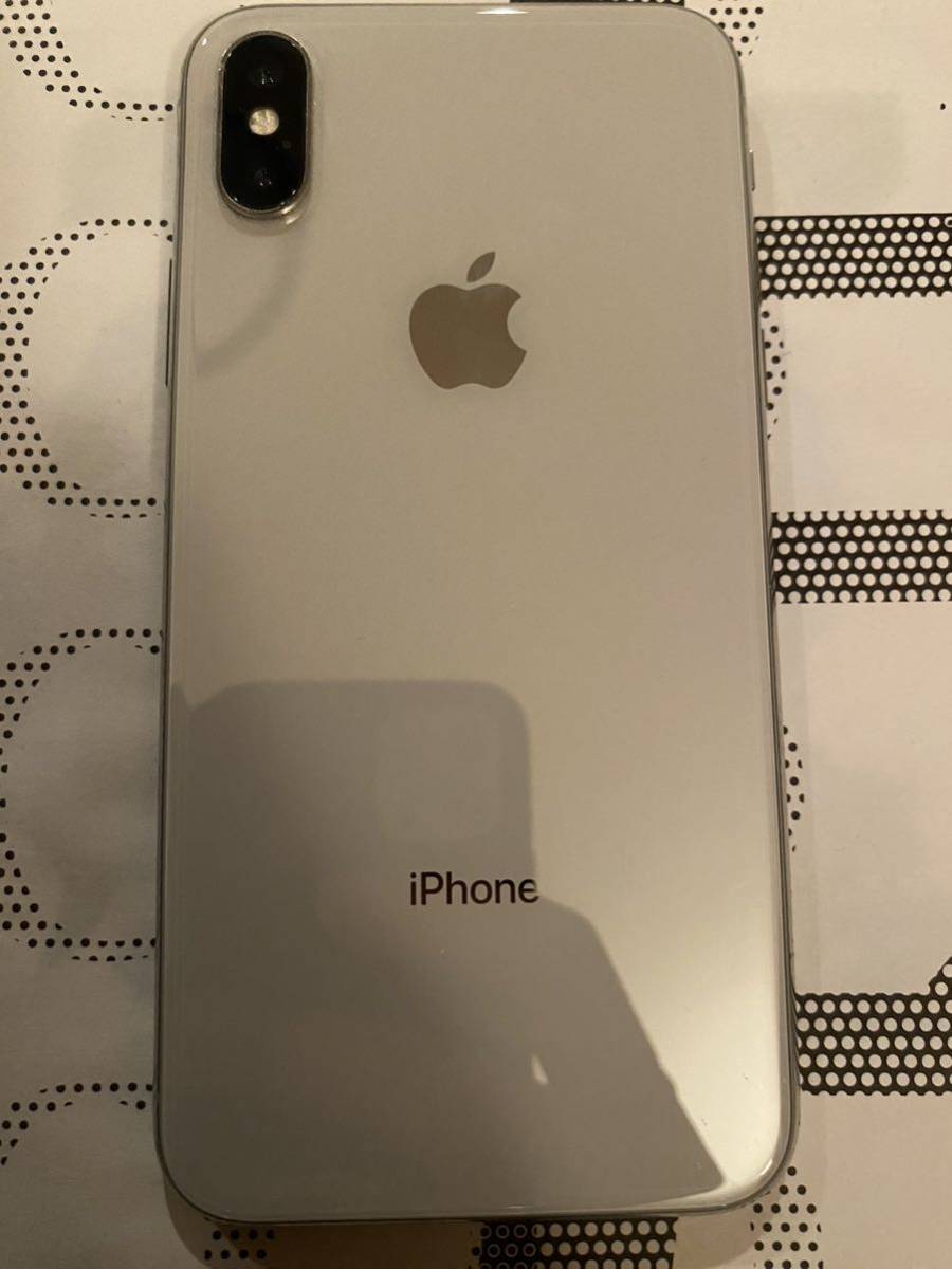 iPhone X Silver 64 GB docomo SIMフリー - 通販 - hanackenovinky.cz
