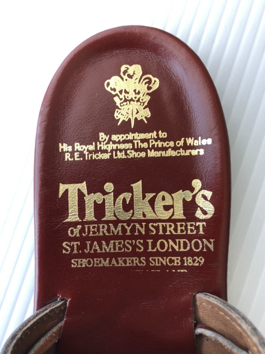 新品 イングランド製 トリッカーズ サンダル レディース　　MADE IN ENGLAND Tricker's レザー 訳あり 玉5719_画像6
