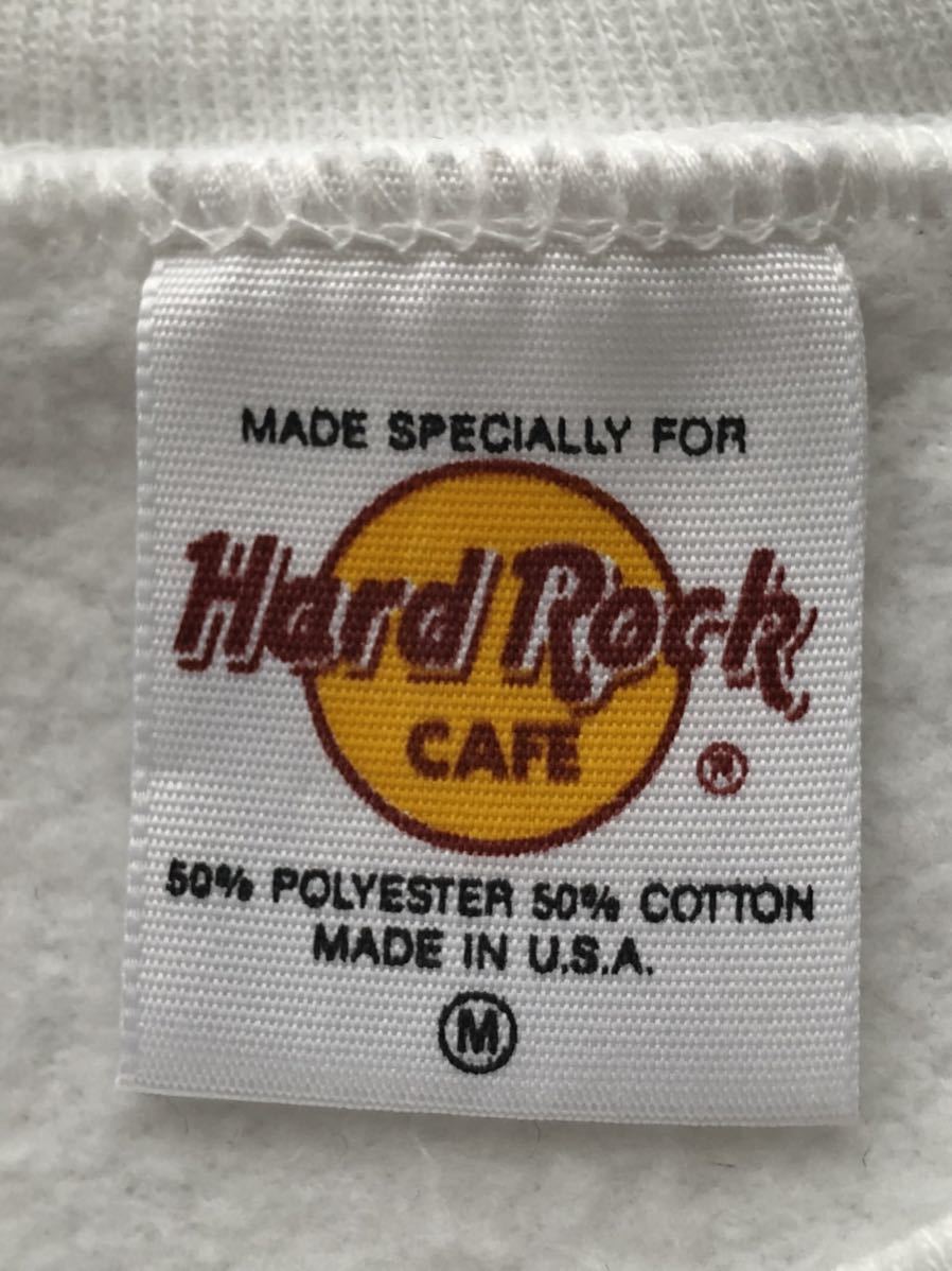 80s USA製 ハードロックカフェ サンフランシスコ スウェット トレーナー　　アメリカ製 MADE IN USA Hard Rock CAFE SAN FRANCISCO 玉6511_画像3