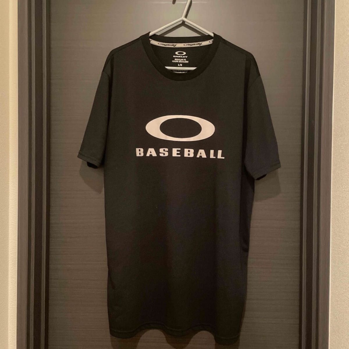 00's OAKLEY Tシャツ ブラック テック Y2K オークリー ロゴ オークリー