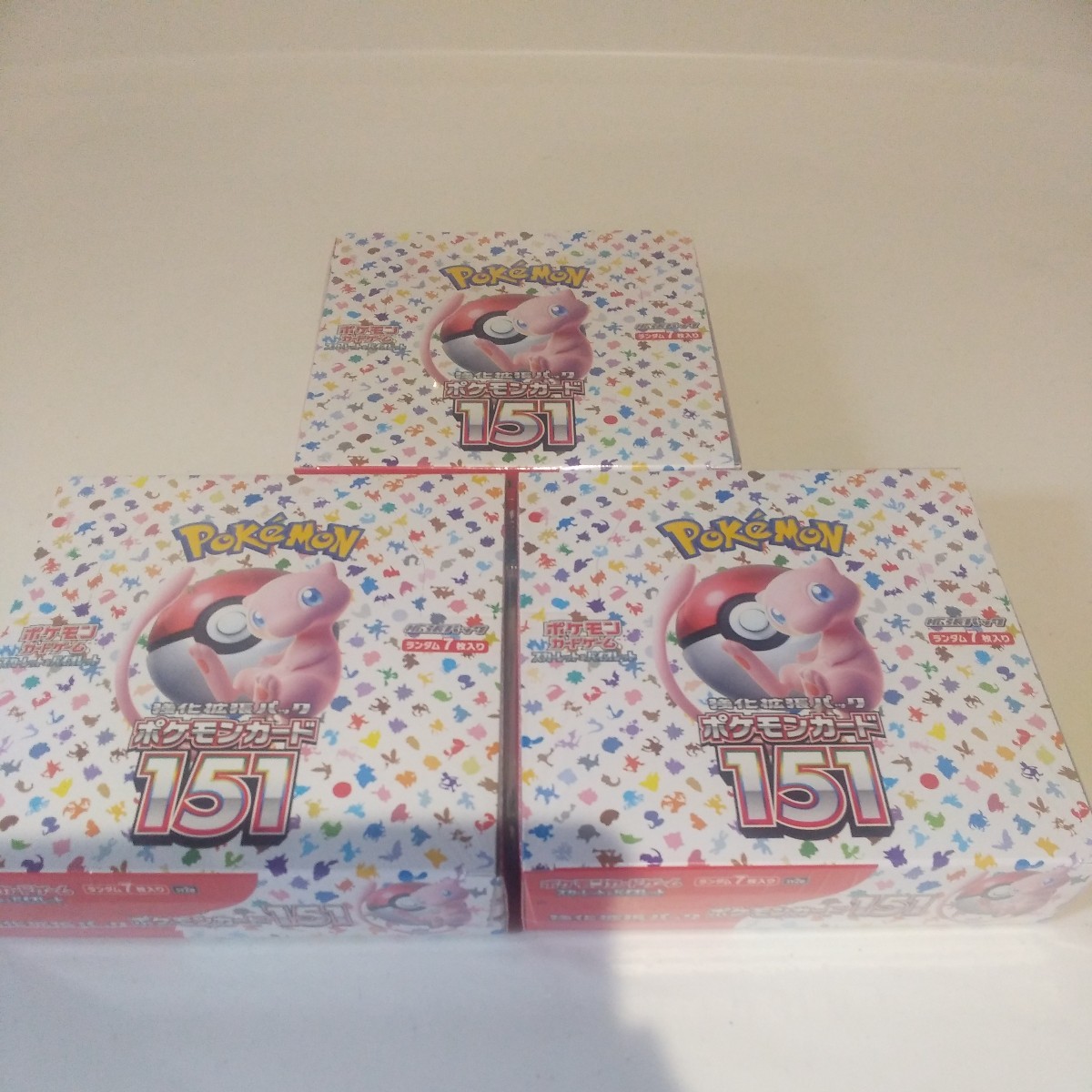 Yahoo!オークション - 送料無料!ポケモンカード 151 3BOX