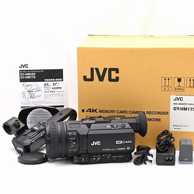 ヤフオク! - ≪新品級≫ JVC 4Kメモリーカードカメラレコーダー G...