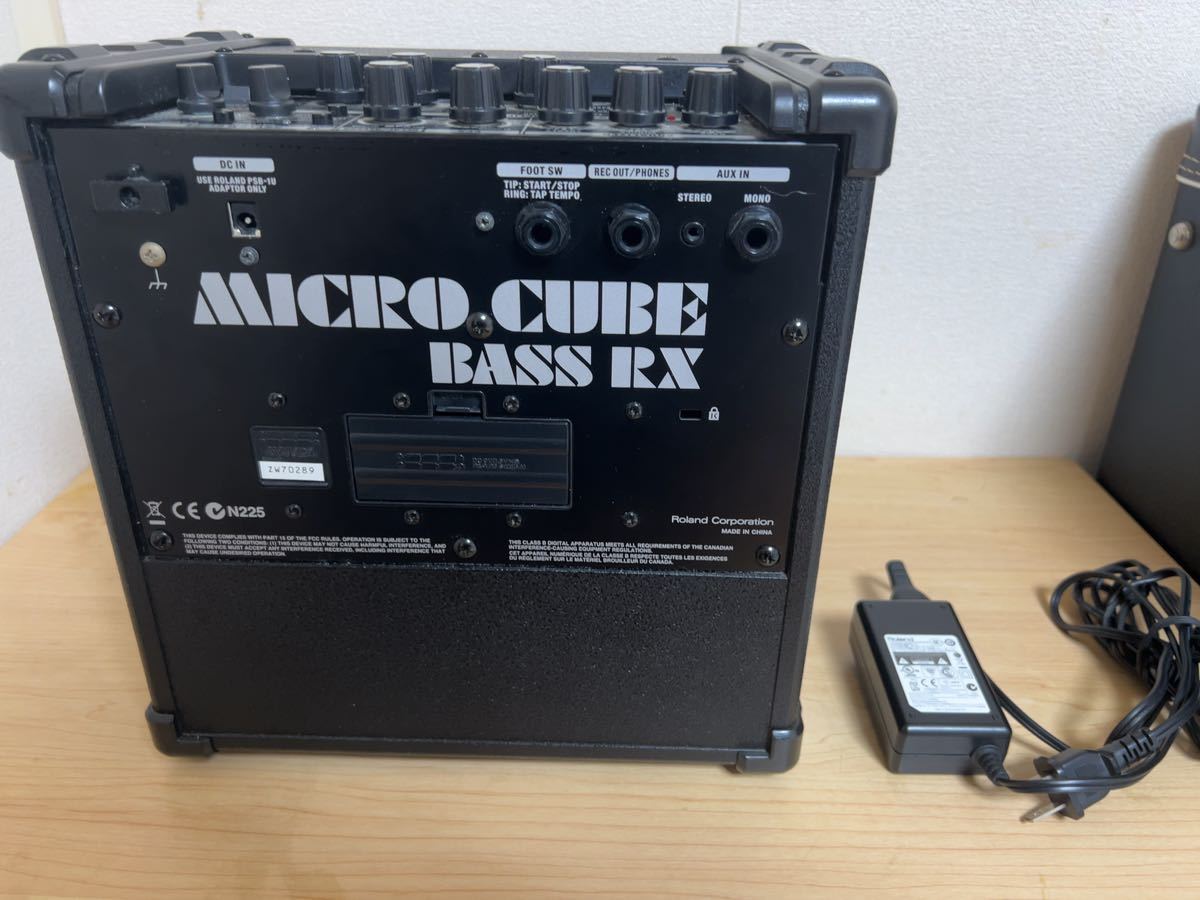 Roland micro cube bass rx ベースアンプ ローランド - 器材