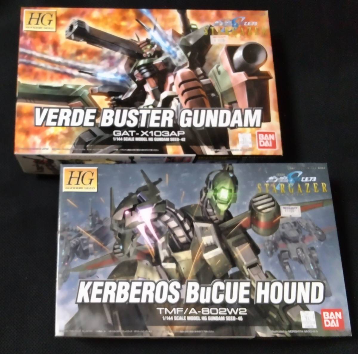 バンダイ 1/144 HG ヴェルデバスターガンダム ケルベロスバクゥ