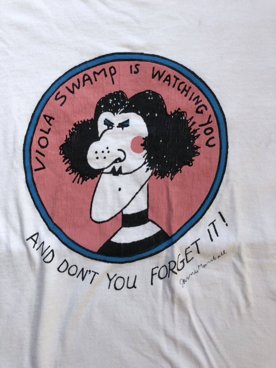 90s VIOLA SWANP IS WATCHING YOU FRUIT OF THE LOOM vintage t-shirts フルーツオブザルーム アメリカ製 ビンテージ アメリカ アニメ