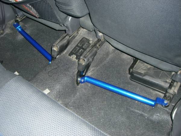 ★ダイハツL950S?L952S?L960S?L962Sマックス（MAX）専用フロアサポート補(bǔ)強(qiáng)バー左右セット新品★