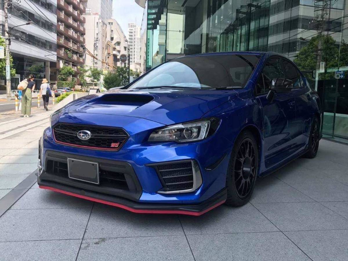 ヤフオク 18 Wrxフロントスポイラー Sti 風 マット黒 ヤフオク 18 Wrxフロントスポイラー Sti 風 マット黒
