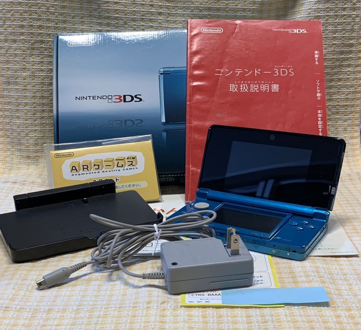 ○【中古】ニンテンドー3DS、完動品、Nintendo 3DS 、箱付き | JChere