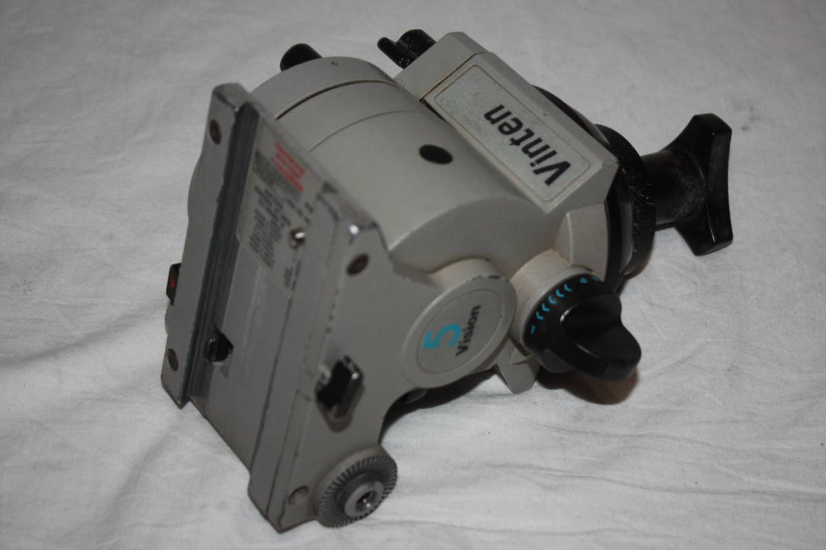 Vinten Vision5 ビデオ三脚ヘッド+クランプ ボール径100mm Vinten Vision5 ビデオ三脚ヘッド+クランプ ボール径100mm