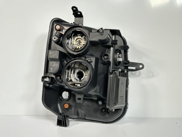 エブリィワゴン DA17W スクラム DG17W NV100クリッパーリオ 純正 左ヘッドライト HID 35320-64P52 LE14C6329 美品(補修済み) 管理19689_画像6