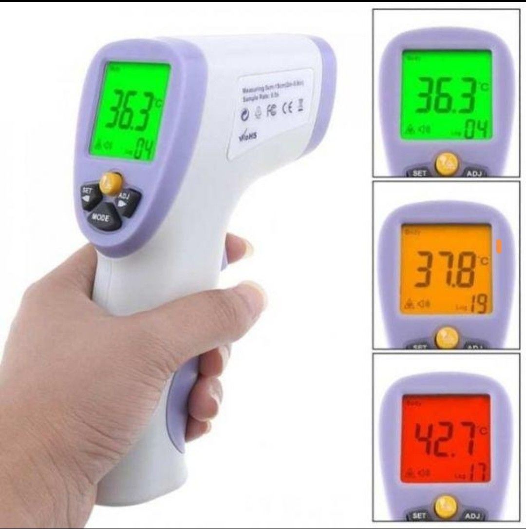 非接触 デジタル 体温計　※特価品※体温計ht-820d少年診断- 赤外線電子温度計