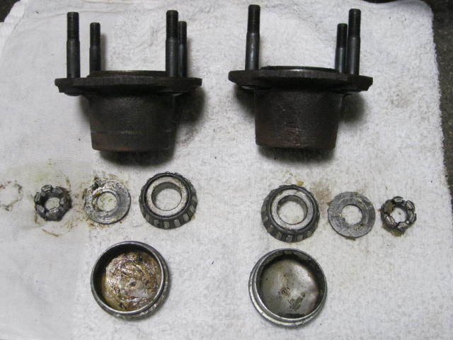 <ino changer USED hub ASSY left right pair out of print parts >