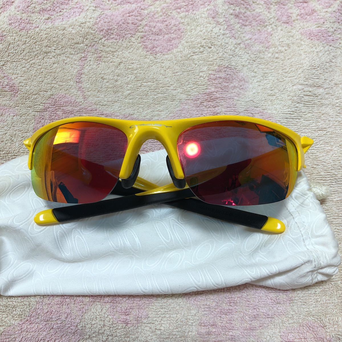 年末のプロモーション 中古 美品 正規品 OAKLEY オークリー ハーフ