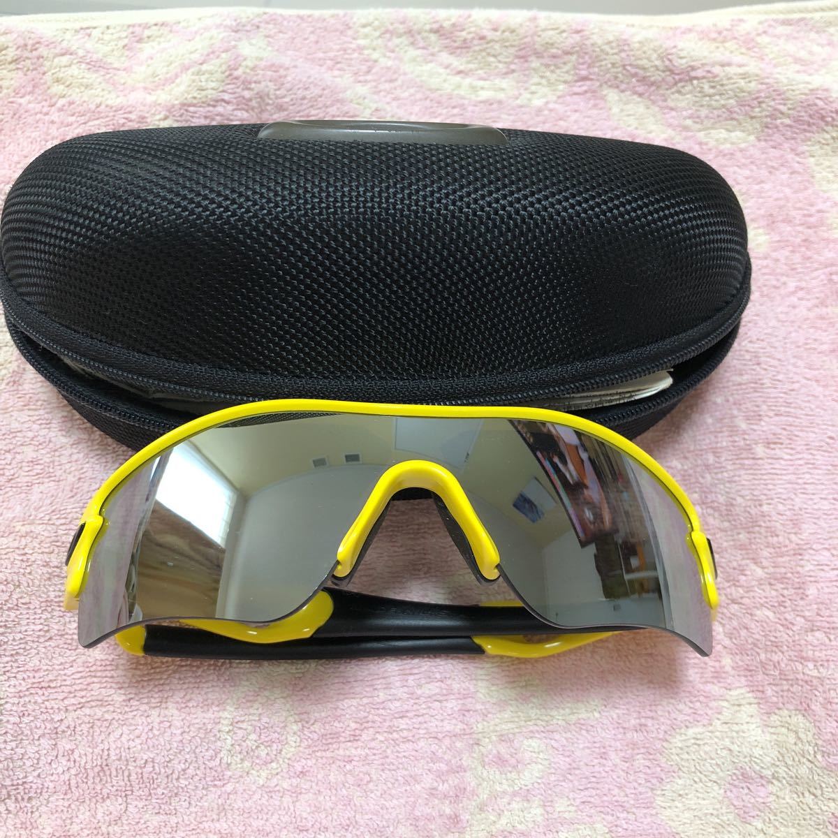 超可爱 中古 美品 オークリー OAKLEY スポーツサングラス レーダーパス