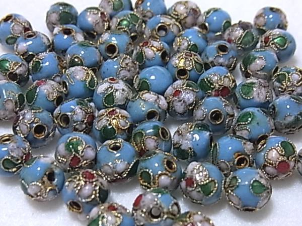 * Kirara * the 7 treasures beads light blue //10 bead /Y150~