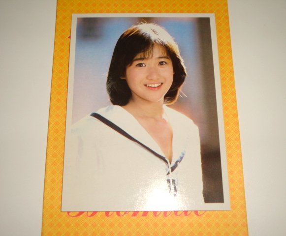 Yahoo!オークション - 岡田有希子 ブロマイド カード サンミュージック 1