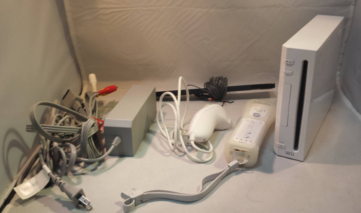 *Wii body white superior article controller nn tea k attaching one person Play set 