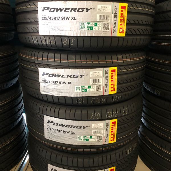 在庫特価 2023年製～ ピレリ パワジー 215/45R17 4本 SET プリウス 86 BRZ 等 215/45-17 最短当日発送 正規品