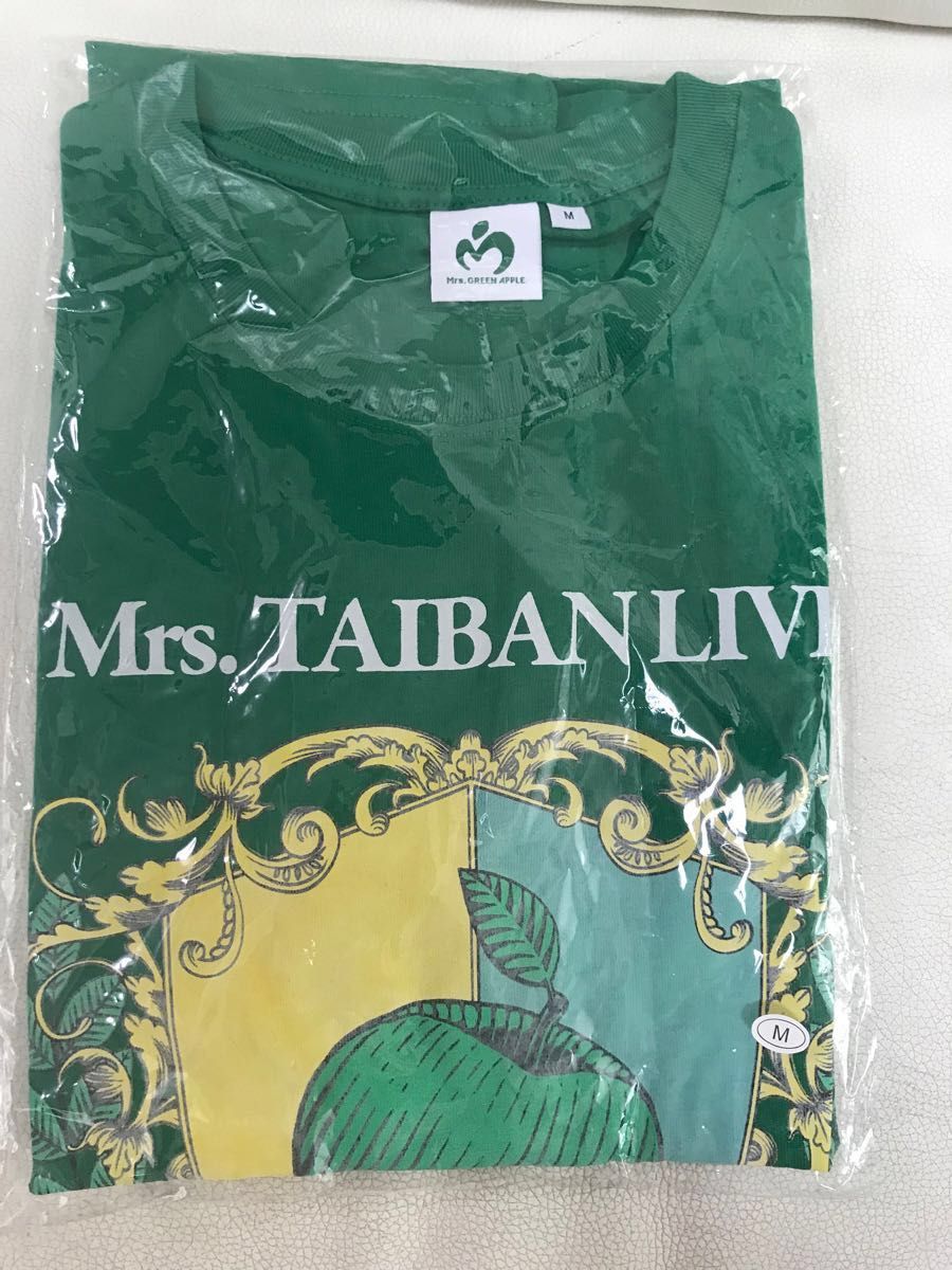 ミセスグリーンアップル TAIBAN Logo T-shirt 緑 M