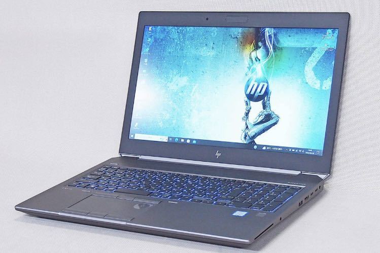 熱販売 G6 15 ZBook 【中古品】hp i7-9750H 中古品 QuadroT1000+第9