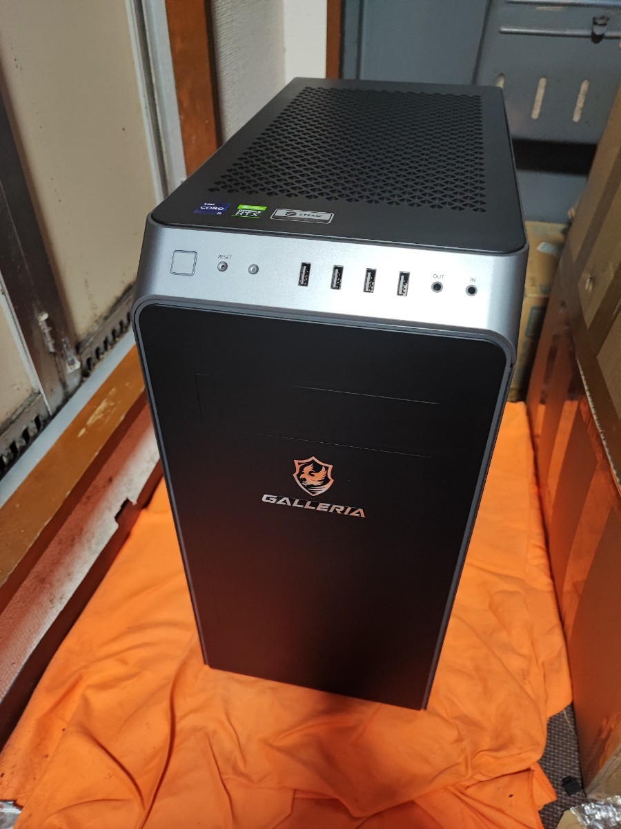 一円開始】水冷ゲーミングPC ガレリア Corei9 11900 RTX2080ti メモリ
