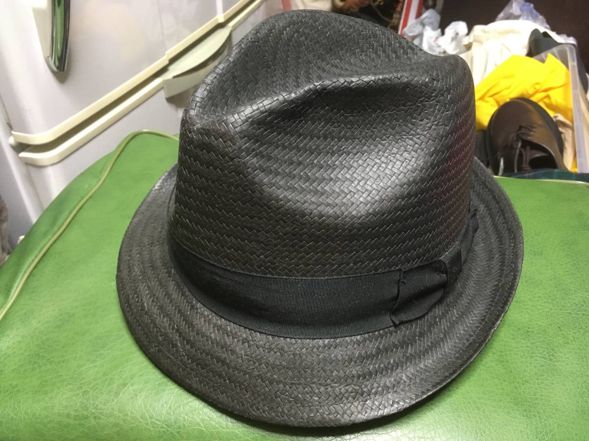 2307アメリカUSA製ニューヨークハットNEWYORK HATペーパー中折れHAT