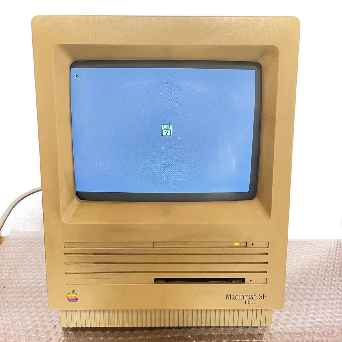 Macintosh SE FDHD メモリ4MB HDD起動品（ジャンク） - Mac