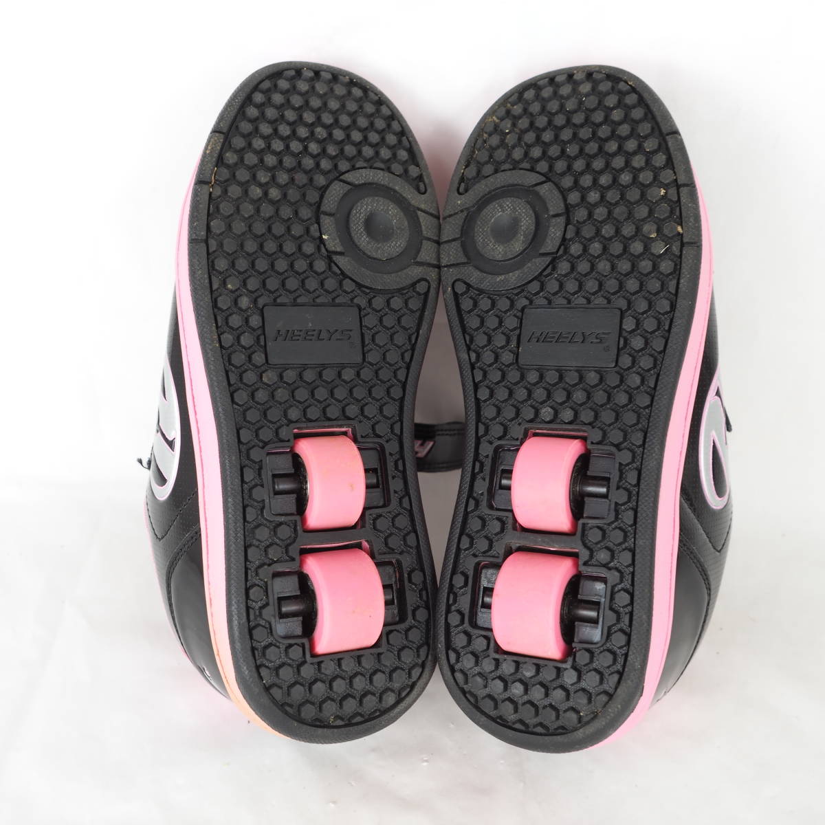 MK0945*HEELYS*hi- Lee z* ролик обувь *22cm* чёрный × розовый *