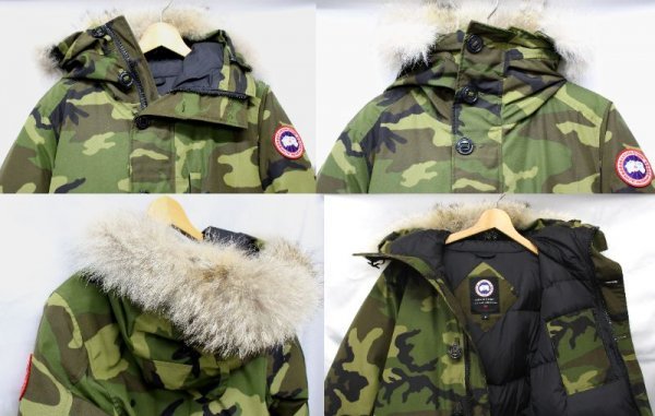 ◆ CANADA GOOSE / カナダグース ダウンジャケット 3571JM GRADBURY メンズ サイズ S/P カモフラージュ 136115_画像7