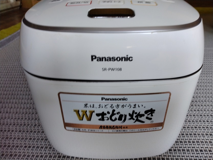 格安 完動品】Panasonic パナソニック Wおどり炊き 5.5合炊き 可変圧力