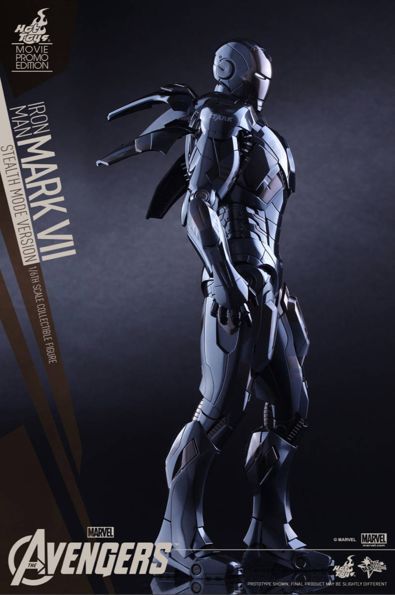 新品未開封 ムービーマスターピース アベンジャーズ 1/6 アイアンマン マーク７ ステルス版 Hot Toys ホットトイズ MMS282_ホットトイズ公式HP画像