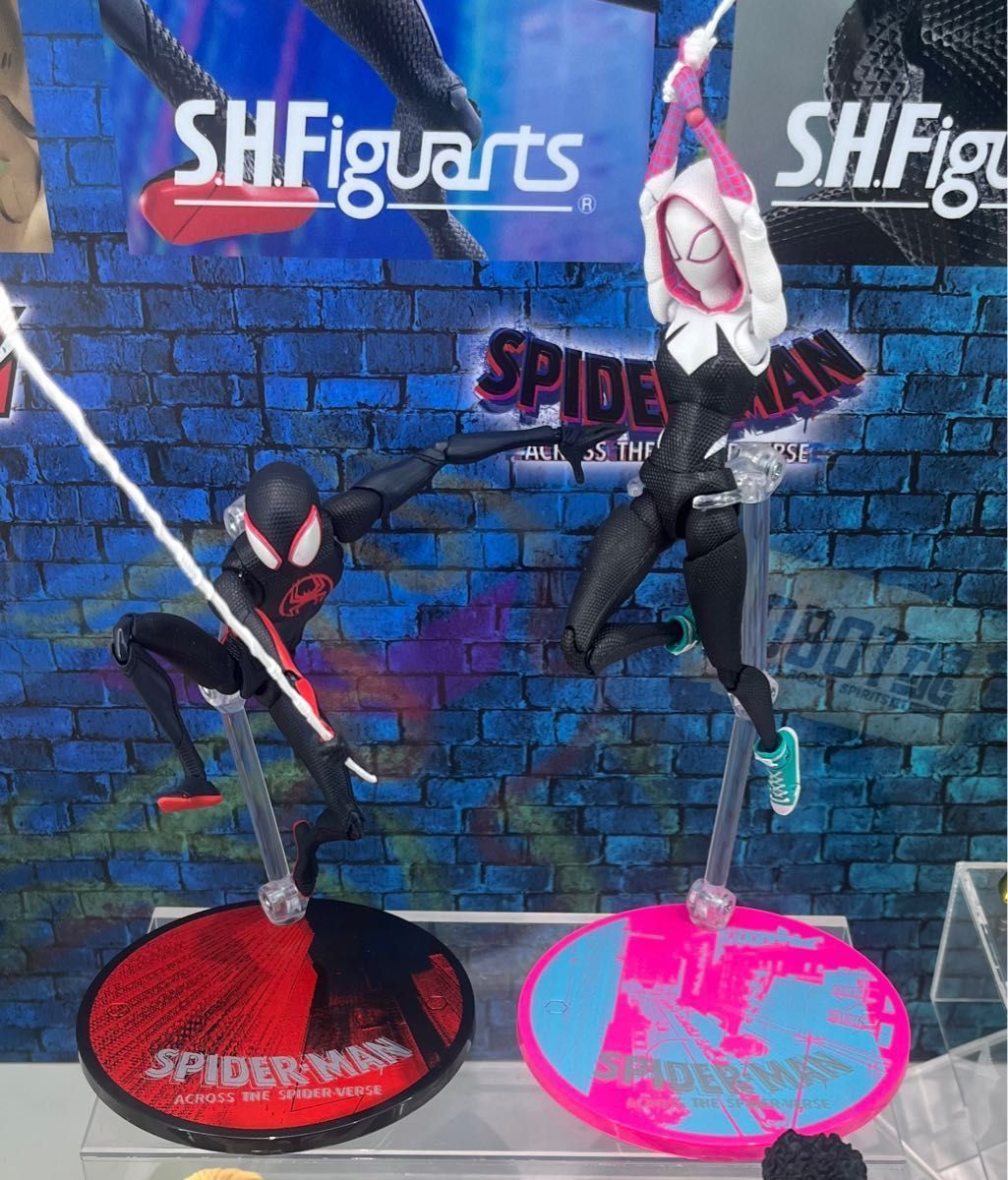 S H Figuarts マイルス・モラレス&スパイダーグウェン 2体セット