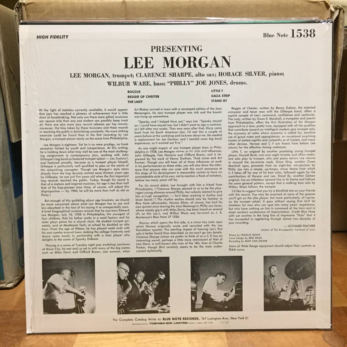 Lee Morgan/Indeed!(Blue Note)の画像2