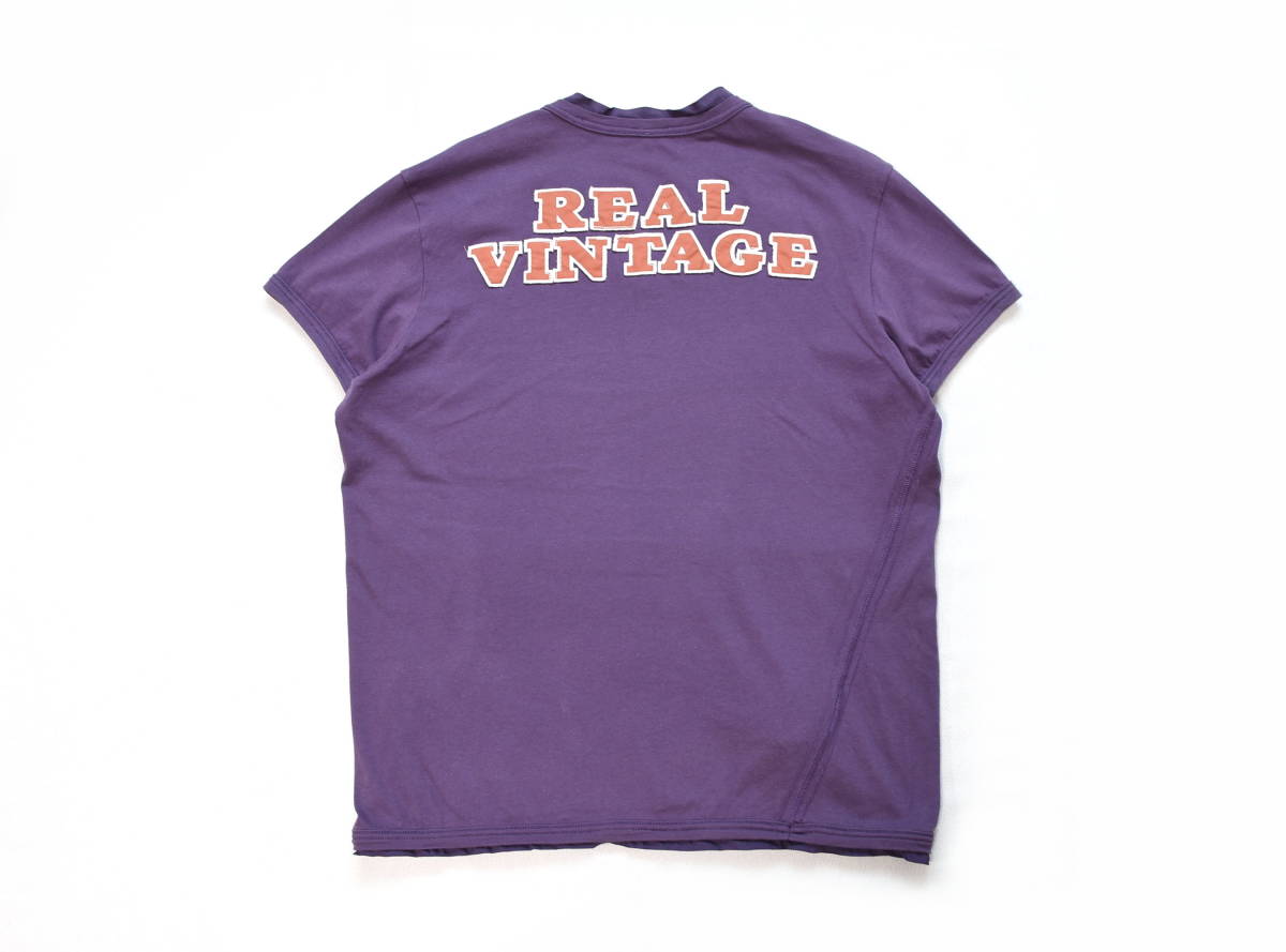 正規品！　D&G (ドルチェ＆ガッバーナ)　“REAL VINTAGE” パープルTシャツ　sizeXL_画像4