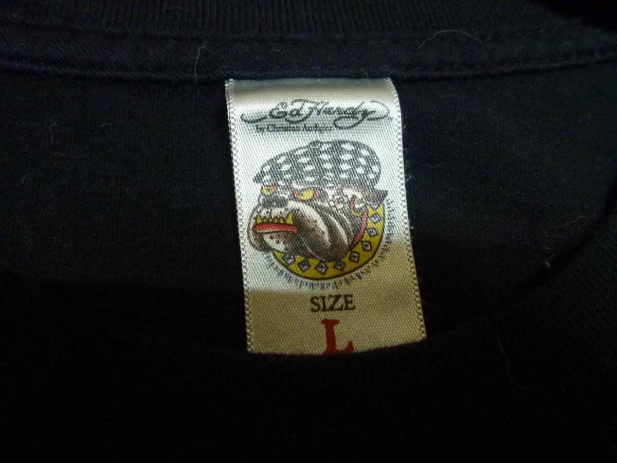 古着　ED　HARDY　エド・ハーディー　ラインストーン　Tシャツ　20180721　_画像3