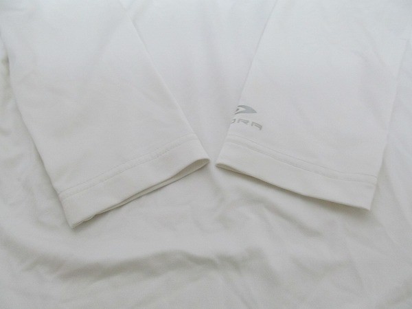 TIGORA ティゴラ ゴルフウェア 春 夏 長袖コンプレッションインナーシャツ UV機能 LL 白 b17891_画像4