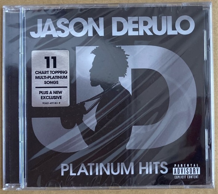 CD★JASON DERULO 「PLATINUM HITS」　ジェイソン・デルーロ、未開封_画像1