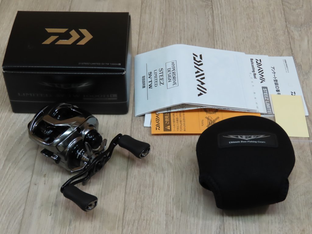 ☆未使用・ダイワ 21 スティーズ リミテッド SV TW 1000HL・左巻・現行