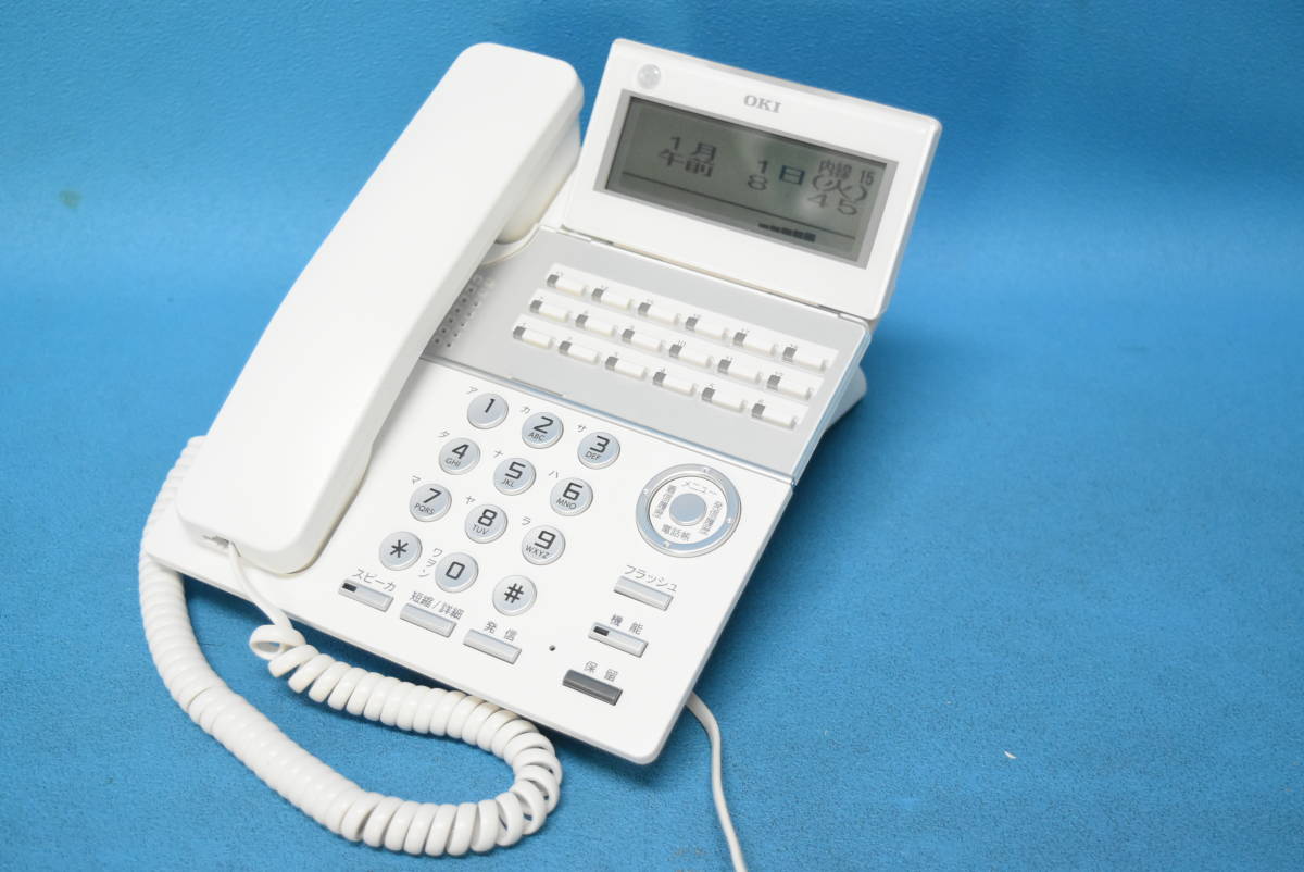 新発売の OKI/沖電気 ビジネスフォン電話機/18ボタン標準電話機