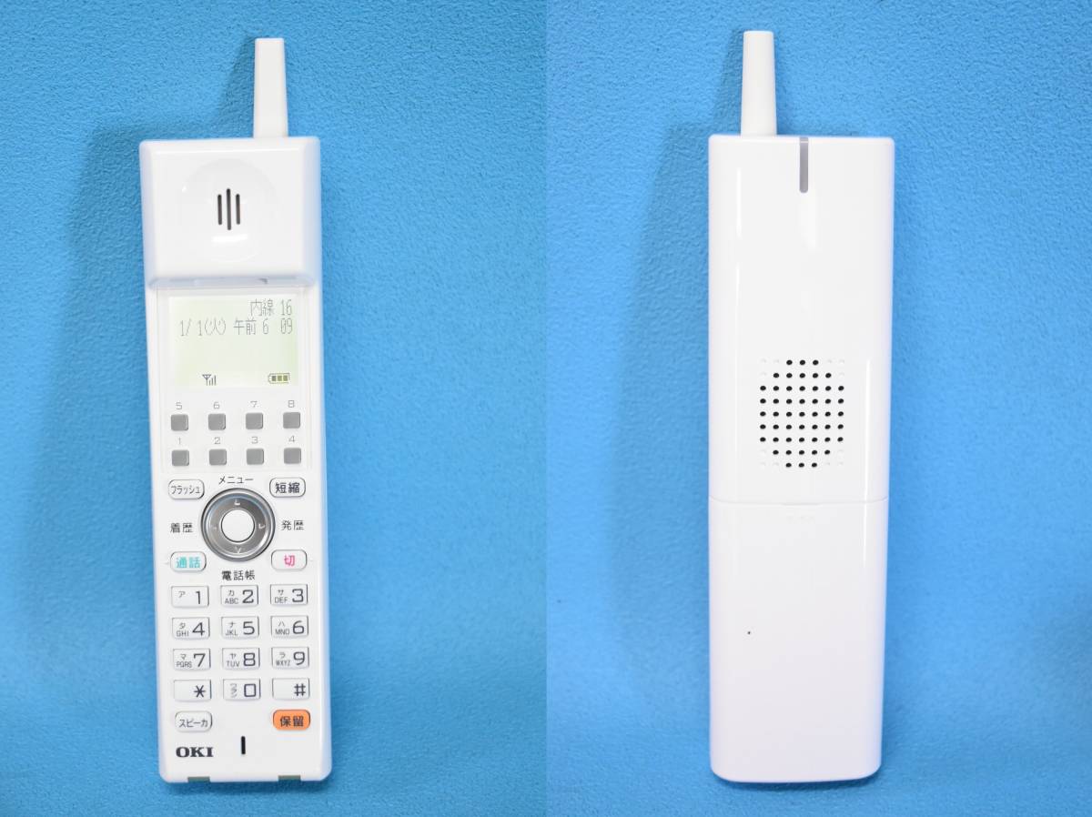 日本代購代標第一品牌【樂淘letao】-OKI/沖電気 CrosCore2 シングルゾーンデジタルコードレス電話機 【CLD-8DK-W-02A】 ◇M-942-2(0722)◇